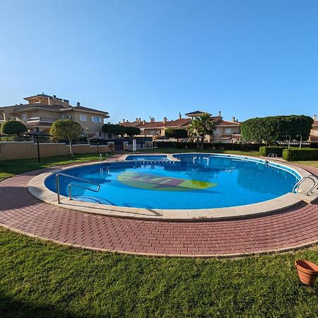 Disfruta De La Playa Y Piscina, Acogedora Casa Villa Santa Pola Ngoại thất bức ảnh