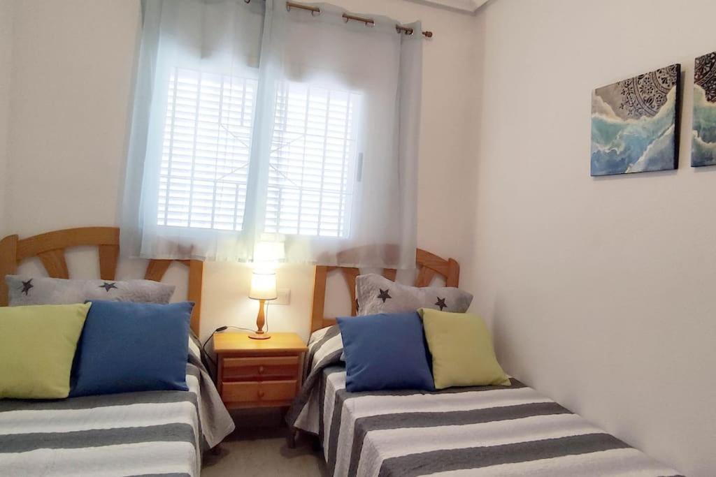 Disfruta De La Playa Y Piscina, Acogedora Casa Villa Santa Pola Ngoại thất bức ảnh