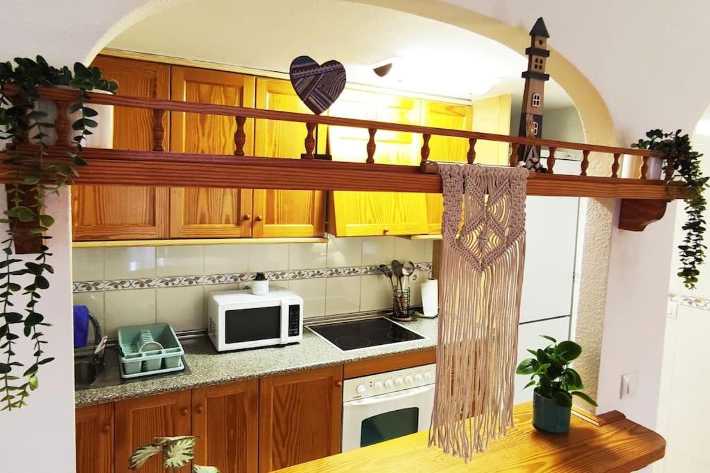 Disfruta De La Playa Y Piscina, Acogedora Casa Villa Santa Pola Ngoại thất bức ảnh