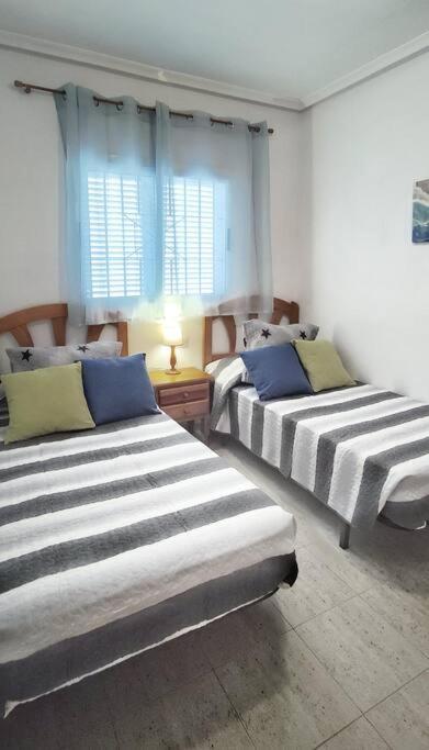 Disfruta De La Playa Y Piscina, Acogedora Casa Villa Santa Pola Ngoại thất bức ảnh
